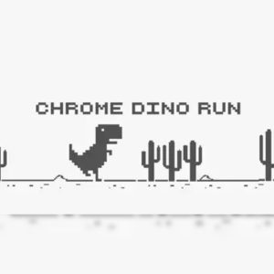Chrome Dino (Dinosaurier-Spiel)
